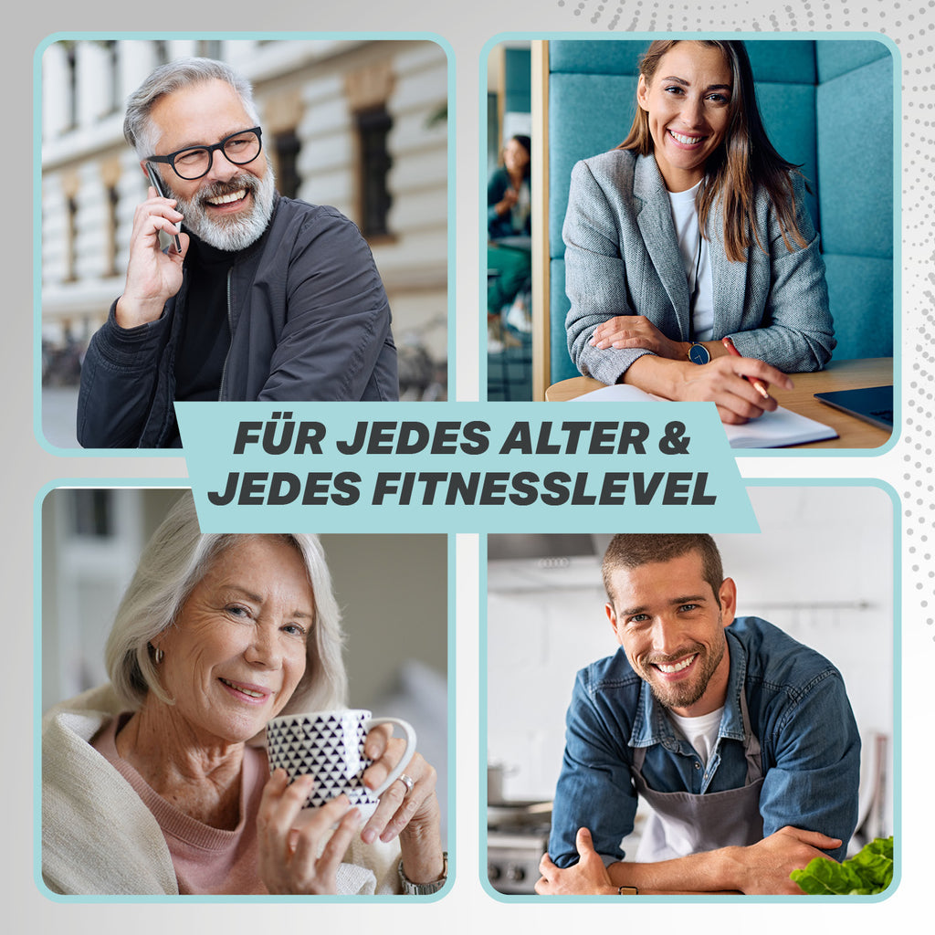 Für jeden geeignet, jung, alt, sportlich und nicht sportlich.